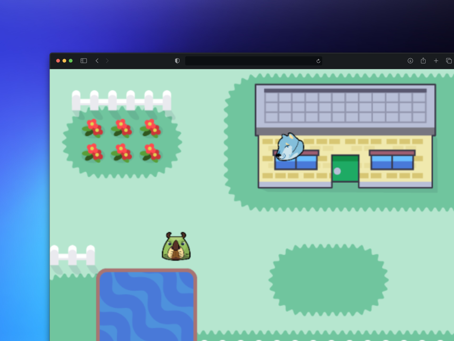 Captura de pantalla del proyecto Mokepon